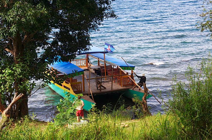 Boat on Matano