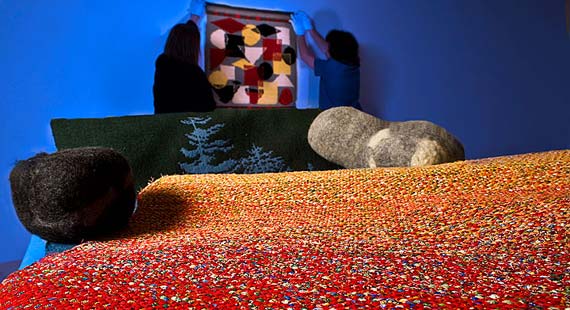 The Tweed Museum of Art celebrates FinnFest 2008 with a textile exhibition.