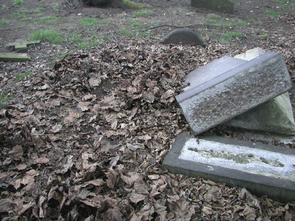 Approximate location of Harriet Martineau's grave