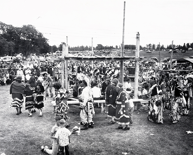 Powwow at Red Lake Reservation, 1949