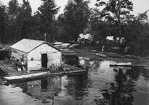 New Ojibway Indian Agency at Leech Lake, 1906.