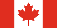 Flag of Canada.  Click for national anthem.