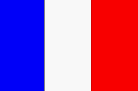 Flag of France.  Click for national anthem.