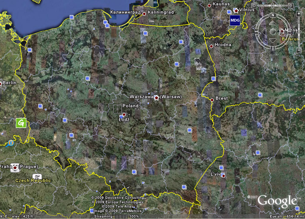 Google Maps Poland