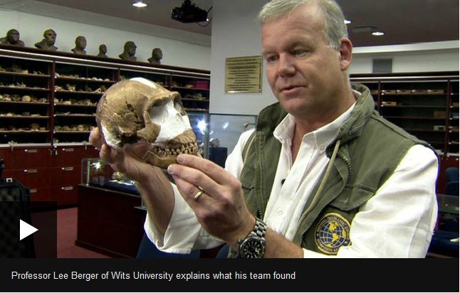 Professor Lee Berger of Wits University explains what his team found
