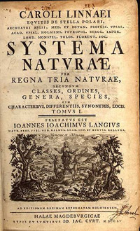 Systema Naturae, 1758
