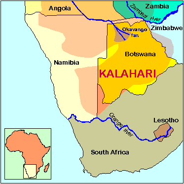Kalahari Çölü