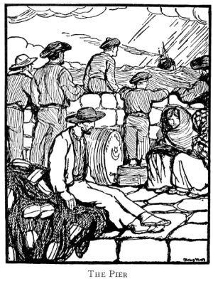 Illustration from The Aran Islands by John M. Synge, 1907.