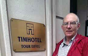 Tim Roufs at the Tim Hotel, Paris