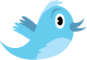 Twitter logo.