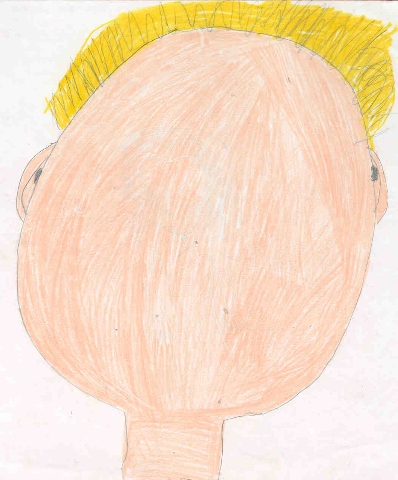 Blank face from Idoms by Kids.