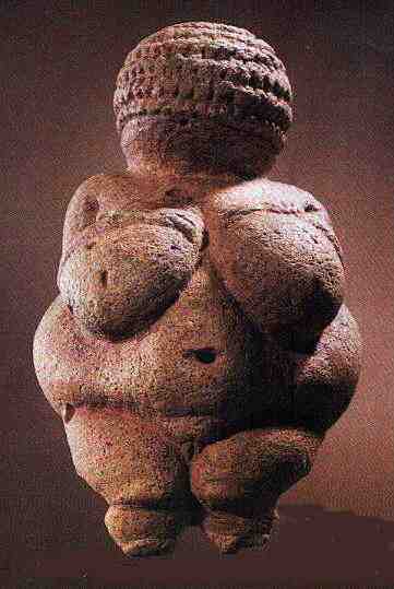  Venus of Willendorf · Prehistoric Fighting Rhinoceroses