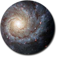 Spiral Galaxy M74 (Hubble).