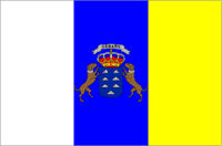 Flag of the Canary Islands.