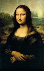 Painting: Mona Lisa.