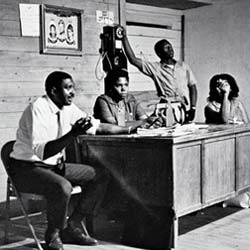 Photo of civil rights activists.