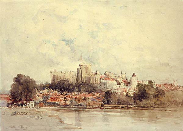 Windsor Castle painting