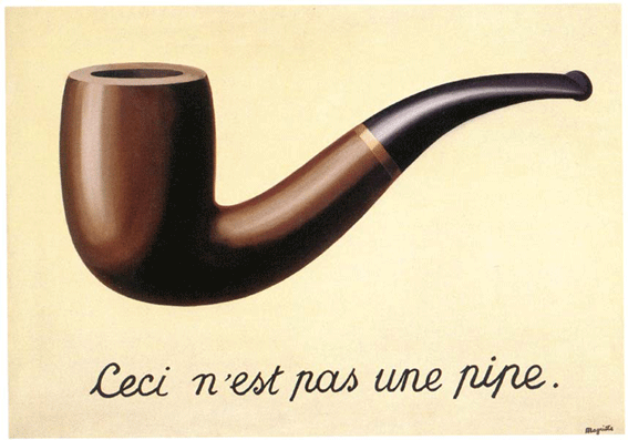 magritte's pipe