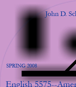 English 5575, Spring 2008, Schwetman