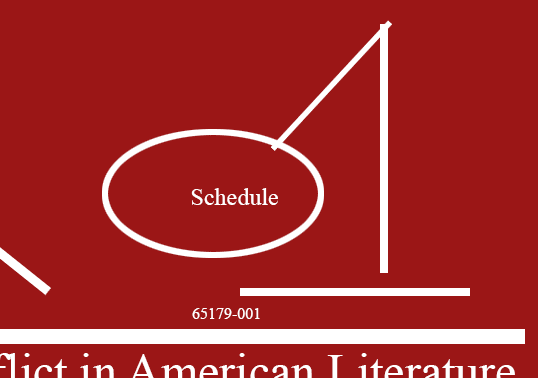 Schedule for English 1619, Race and Lit, Spring 2024, taught by John D. Schwetman