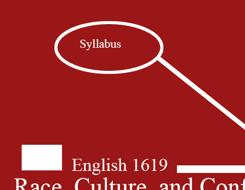 Syllabus for English 1619, Race and Lit, Spring 2024, taught by John D. Schwetman