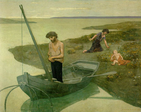 The Poor Fisherman, Puvis de Chavanne, 1881