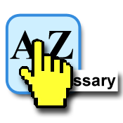 Icon with hand cursor obscuring a tooltip. It reads: 'ssary'.