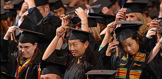 Over 1,600 undergraduates and 200 graduate students were awarded degrees at UMD this spring.
