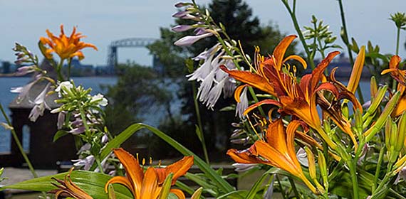 The four-mile Lakewalk, along Lake Superior, is one of Duluth's most popular attractions.