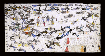 Battle of the Little

Big Horn by Kicking Bear (Mato Wanartaka) c. 1898