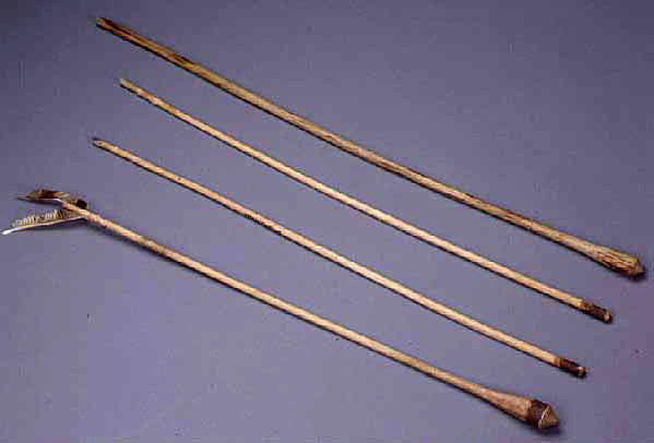 Stunning arrows (for small game), not later than 1959.