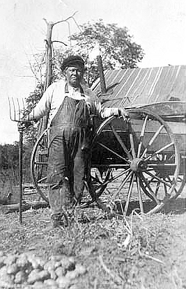 Gitche-no-din (Great Wind), Mille Lacs, ca. 1925.