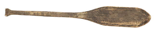 Ojibwe paddle, White Earth, ca. 1900.