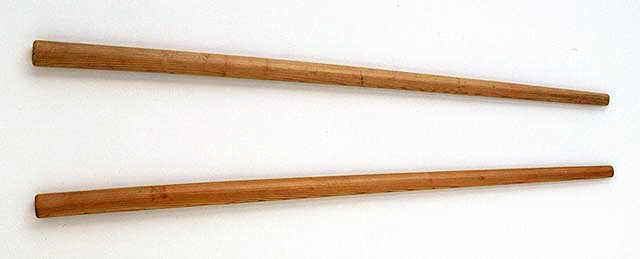 Ojibwe ricing sticks, Grand Portage, pre-1939.
