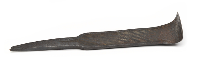 Ojibwe iron hide scraper, Grand Portage, ca. Approximately 1900 - Approximately 1930.