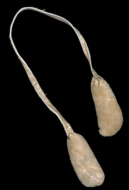 Ojibwe "women's game" double "ball," Grand Portage, not later than 1930.