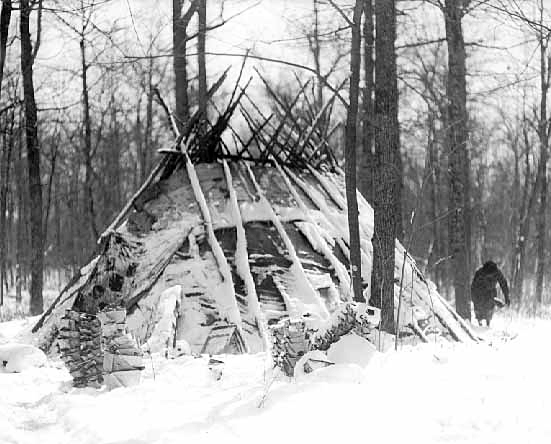 Maple syrup camp, ca. 1930.