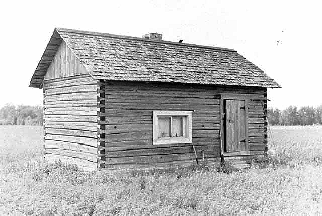 Finnish type sauna, Heiskanen Farm, Toivola, 1937.