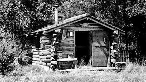 Log cabin, 1930