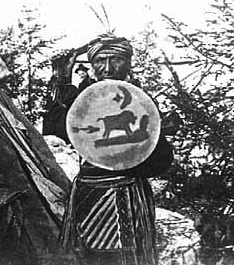Kakin Yance, Sioux warrior, ca. 1895.