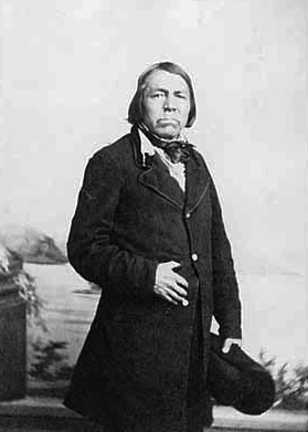 Naw-gaw-nab (The Foremost Sitter), orator and second chief of Wisconsin Ojibways, 1863