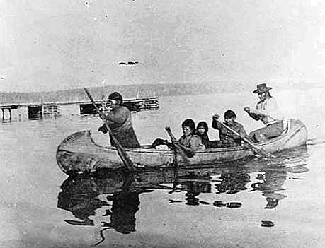 Chippewa Indians at Leech Lake, 1905