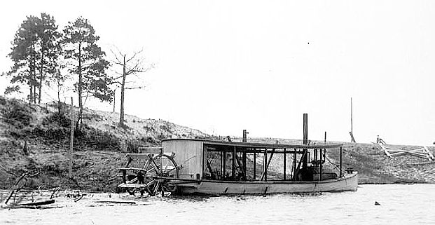 Steamboat Mud Hen, at Lake Winnibigoshish Dam, 20 May 1904.