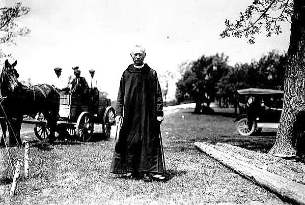 Father Aloysius Hermanutz, White Earth Indian Celebration, 1924.