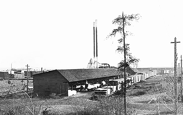 Planing mill, Cass Lake, ca. 1915.