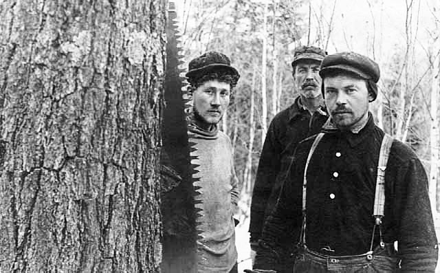 Lumberjacks, ca. 1908.