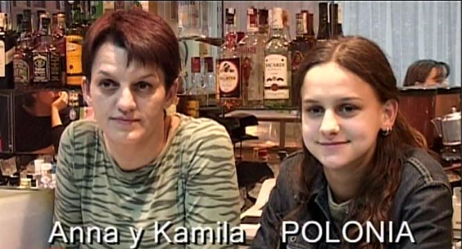 Anna and Kamila from Poland who we will "visit" in the film Extranjeras (Foreign Women)