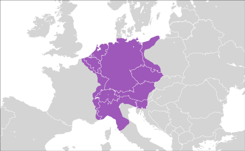 Holy Roman Empire around 1600