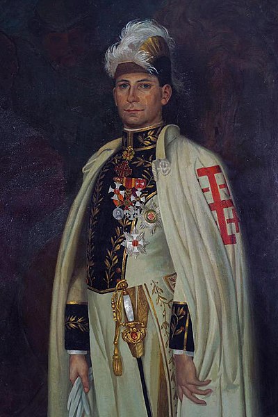 Knight of the Order of the Holy Sepulcher of the Holy See, ca., 1900