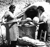 Bread baking in a Cypress village